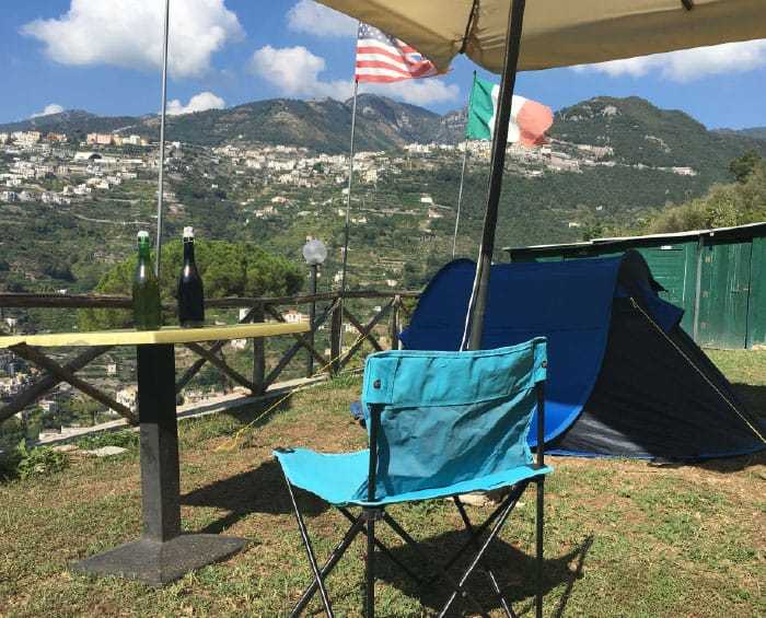 Camping in Costa d'Amalfi - Agriturismo il Campanile