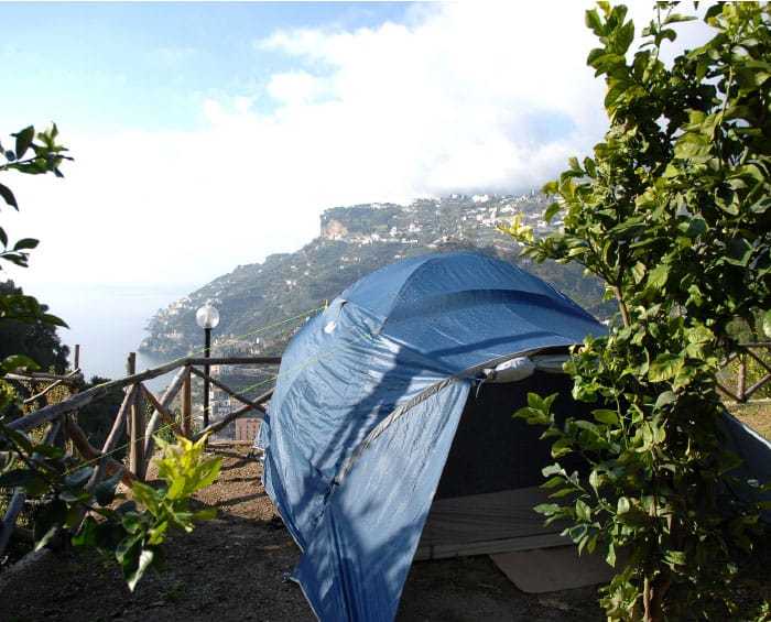 Camping in Costa d'Amalfi - Agriturismo il Campanile