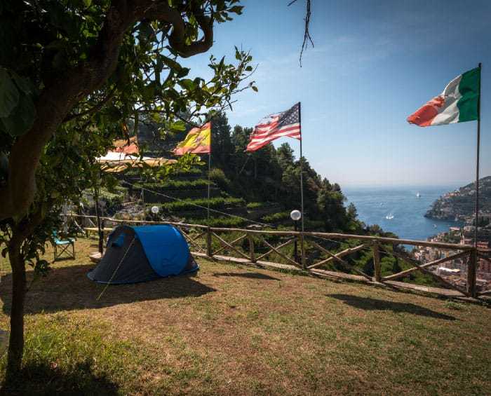 Camping in Costa d'Amalfi - Agriturismo il Campanile